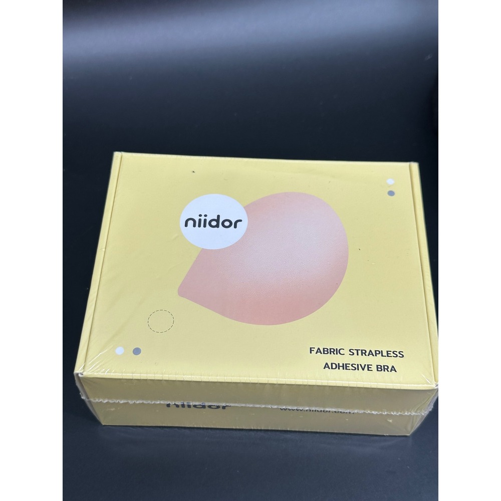 Niidor Sticky Invisible Stick on Bra Backless Strapless Adhesive Invisible C Cup - Picture 3 of 3